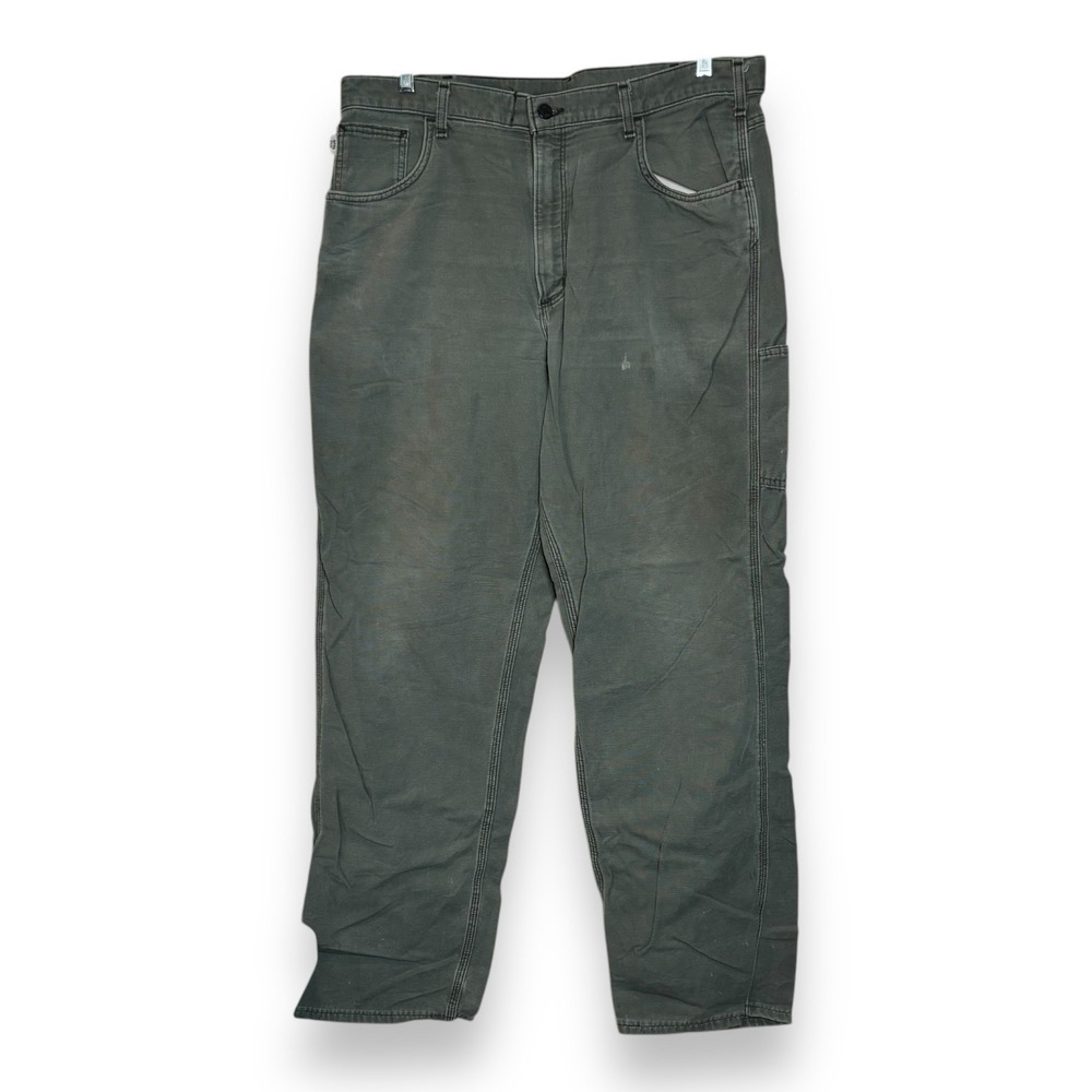 Carhartt Men's Original Dungaree Fit Carpenter Pants Size 38x34 Flame‎ Resistant